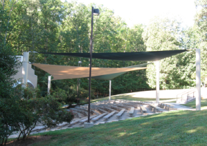 Amphitheater Shade Sail Cover 1